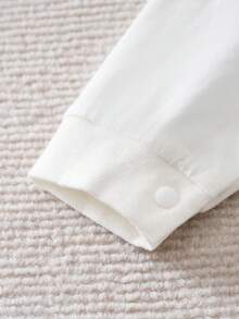 Yierying Mono de bebé niño con bloqueo de color, diseño de cocodrilo lindo de dibujos animados con cuernos, cómodo cuello redondo, primavera/otoño - Multicolor - Ver 4