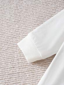 Yierying Mono de bebé niño con bloqueo de color, diseño de cocodrilo lindo de dibujos animados con cuernos, cómodo cuello redondo, primavera/otoño - Multicolor - Ver 6