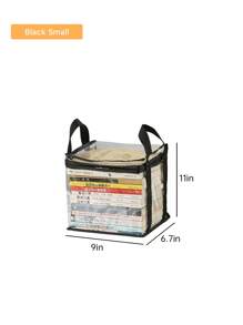 1pc/2pcs Book Storage Bag, Freestanding, Multi-Functional Storage Bag For Living Room, Bedroom, Study, Waterproof PVC Handbag, Toy & Snack Organizer - Four-color - View 20