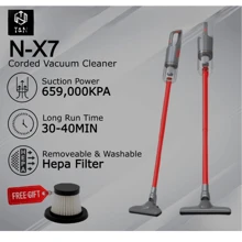 T&N Aspiradora De Mano Escoba Retráctil Hogar 5 En 1 N-X7 - Multicolor - Ver 4