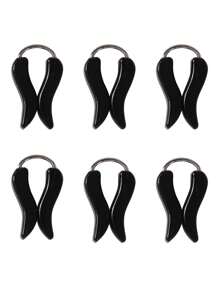 1 paquete de 6 piezas de Prendedores para Hijab/Pañuelo de cabeza en bolsa de OPP, Broche para Mujer - Multicolor - Ver 3