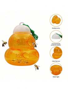 1 Pc Bee Trap Random Insect Trapping Tool For Wasp And Bee Hives - Multicolor - View 13