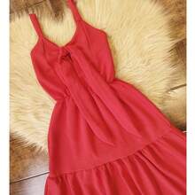 Teen Girls Dresses - Đỏ - Xem 3