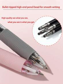 4種顏色的多彩圓珠筆套裝