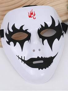 Máscara de hip hop para bailar, hecha de PVC pintado a mano -amigable, con diseño de música hip hop para fiestas de baile - estilo 1 - Ver 5