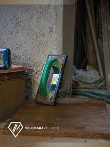 Flota Hule Profesional Negro Liso 9 1/2 Pulgadas Espesor 5/8 Herramienta De Construcción - Gris - Ver 2