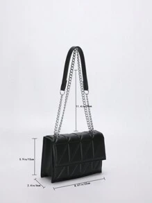 Women Crossbody - Hitam - View 6