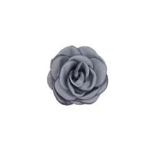 Wedding Brooch Pin Handmade Fabric Flowers Vintage Rose Flower Brooch Clothing Accessory Valentine's Day - Multicolor - View 25