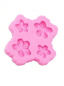 1 pièce Moule en silicone liquide en forme de fleur de sakura miniature, bijoux en résine DIY, pour fabriquer des pinces à cheveux, chouchous, breloques