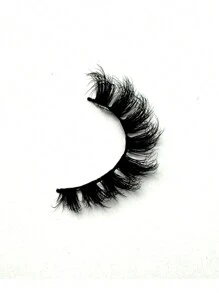 全新 10 对 6d 蓬松睫毛化妆睫毛柔软蓬松睫毛假睫毛手工制作可重复使用短自然睫毛戏剧性人造 3D 水貂睫毛延长化妆 3D Cilioss 假睫毛条睫毛、睫毛、睫毛、假睫毛 - 黑色 - 查看 6