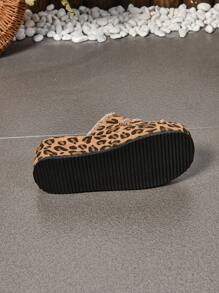 2024 夏季女士厚底坡跟厚底拖鞋，户外休闲时尚一脚蹬拖鞋 - 彩色 - 查看 7