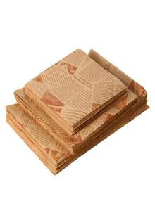 100入組矽膠油紙墊，廚房家用烘焙吸油紙，食品三明治包裝紙抗油 - 彩色 - 查看 4