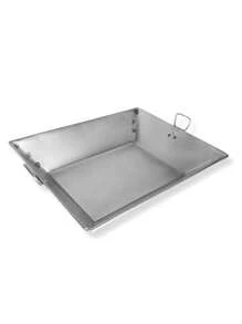Mezcladora Para Albañil Charola Profesional Grande 60 Cm Herramienta De Construcción - Gris - Ver 1