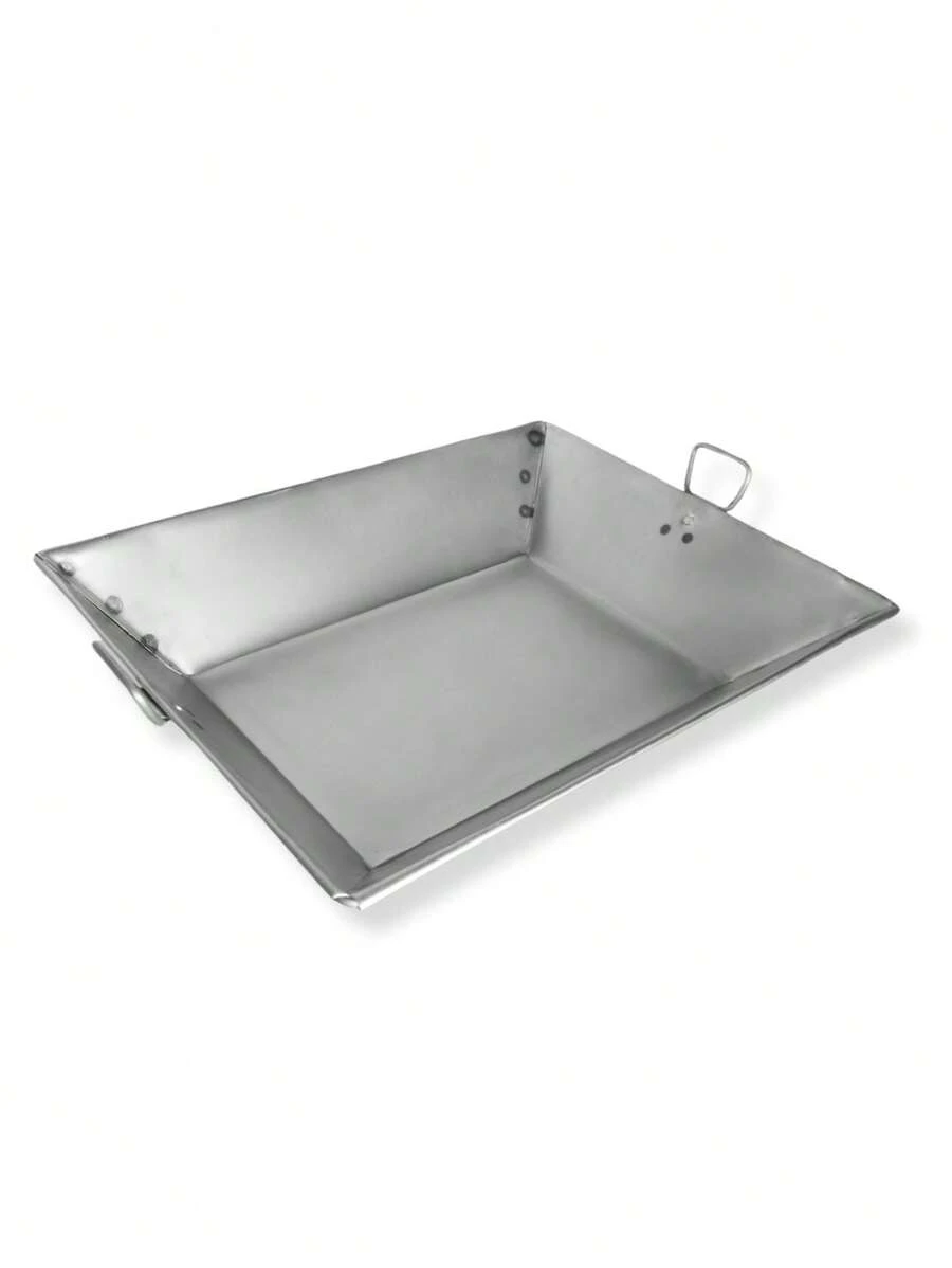Mezcladora Para Albañil Charola Profesional Grande 60 Cm Herramienta De Construcción - Gris - Ver 1