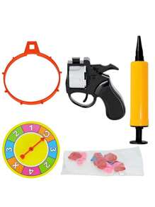 Russian Roulette Balloon Gun Prank Toy, Party Water Pistol For Interactive Game - Multicolor - View 5