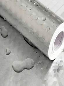 Aluminum Wallpaper Roll 5M Waterproof Sticker Kitchen Stove - 銀色 - 查看 8