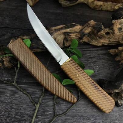 Outdoor Fixed Knife 5.63 Inch Tactical Knife Portable Fruit Knife Camping Knife Warrior Knife