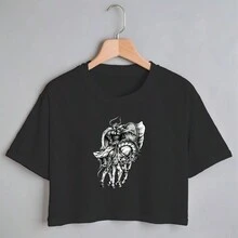 Women T-Shirts - màu đen - Xem 1