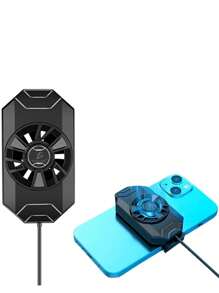 Phone Fan - Black - View 2