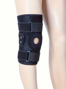 1 pieza Rodillera deportiva, accesorios para entrenamiento de fitness en el gimnasio Rodillera de soporte deportivo Rodilleras de gimnasio - Negro - Ver 7