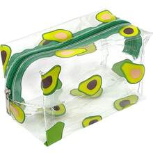 1 件 PVC 防水化妆刷收纳耐用透明化妆包便携式浴室包女士化妆包学生旅行盥洗包化妆包礼品化妆包收纳化妆包化妆包化妆包化妆盒适用于秋季家居装饰 - 彩色 - 查看 13