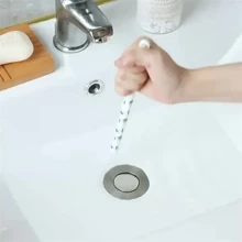 1 pieza Filtro de desagüe del fregadero de baño de acero inoxidable, tapón con núcleo emergente antiolor y filtro, accesorios de baño esenciales para el hogar, adecuado para poros de 2,5-4cm/1,0-1,6 pulgadas - Multicolor - Ver 12