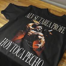 PLAYERA CAMISETA MEMES CALAVERA GYM Y URBAN CALAVERAS CHIDAS 23 - Negro - Ver 2