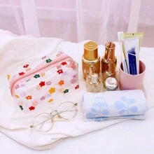 1 件 PVC 防水化妆刷收纳耐用透明化妆包便携式浴室包女士化妆包学生旅行盥洗包化妆包礼品化妆包收纳化妆包化妆包化妆包化妆盒适用于秋季家居装饰 - 彩色 - 查看 3