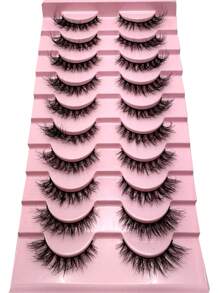 False Eyelashes - Hitam - View 5