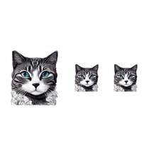 3入組圖案轉印貼紙，適用於枕頭、夾克、連帽衫、T恤和DIY藝術與工藝品，讓你的服裝更加矚目! - 彩色 - 查看 15