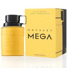 Armaf Odyssey Mega Man Limited Edition EDP Spray 100ML (3.4 OZ) By  | Long Lasting, Exotic, Signature Masculine Scent. - 花卉印花 - 查看 6