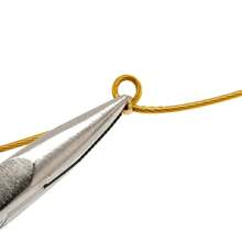 100入組直徑1.5/2 / 2.5 / 3 / 3.5 / 4mm金屬銅球夾緊端珠，適用於DIY珠寶製作用品