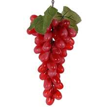 Set de 24/36/60 piezas de racimos de uvas artificiales para decoración interior, elementos de utilería con modelo de fruta, uvas falsas de plástico PVC con efecto escarcha, para decoración del hogar, accesorios colgantes para Halloween y días festivos - Multicolor - Ver 8