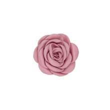 Wedding Brooch Pin Handmade Fabric Flowers Vintage Rose Flower Brooch Clothing Accessory Valentine's Day - Multicolor - View 24