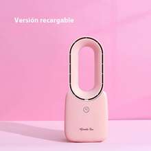 Ventilador sin aspas, diseño portátil con carga USB y silencioso para uso en escritorio en casa u oficina. - Multicolor - Ver 3