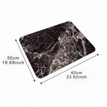 1 Tấm Che Bụi Tảo Cát Mềm Chống Trượt Phòng Giặt Có In Hình Đá Cẩm Thạch, Miếng Lót Máy Giặt Thấm Nước Và Nhanh Khô, Cho Phòng Tắm, Nhà Bếp Và Nhà Vệ Sinh Mặt Bàn Trang Trí - Nhiều màu - Xem 18