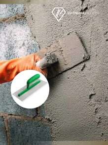 Llana Canto Recto Mango De Plástico 6 Remaches 11 Pulgadas Herramienta De Construcción - Gris - Ver 2