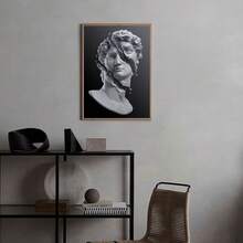 1 bức tranh in bằng vải canvas, phong cách hiện đại, nghệ thuật hiện thực về tượng vỡ, dùng để trang trí tường hành lang lối vào, đầu giường phòng ngủ, nền ghế sofa phòng khách, treo tường trang trí, áp phích (có khung), món quà lý tưởng hoàn hảo, trang trí nhà cửa, bao bì an toàn bằng ống cứng PVC - Nhiều màu - Xem 8