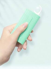 1 件自动伸缩便携式牙线架，适合旅行、聚会、居家使用 - 彩色 - 查看 9