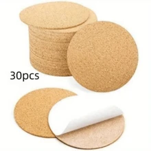 30/50 Circular/Square Cork Mat Suitable For DIY - Multicolor - View 2