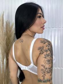 Women Bras & Bralettes - 黑與白 - 查看 3