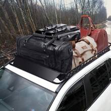 64 Inches Universal Roof Rack Cargo Carrier - Black - View 2