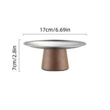 1入組帶底座的水果盤，高腳水果盤，桌面水果盤，甜點托盤，下午茶聚會高腳托盤