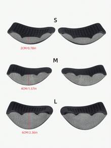1pair Thickened 2cm,4cm,6CM Underwear Cup, Small Breast Padding, Removable And Washable Push-Up Breast Pad Inserts To Increase Padding, Underwear And Bra Accessories
