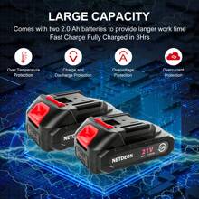 Mini Chainsaw Cordless, 6-Inch 21V Portable Electric Small Handheld Chain Saw,2Pack 2000mAh Rechargeable Battery Powered With Security Lock For Trees Branches Trimming Wood Cutting Tools
