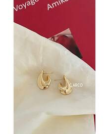 Women Dangle Earrings - Vàng - Xem 4
