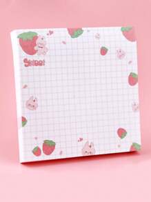 80 tờ/bộ giấy ghi chú dán hình hoa quả. Giấy ghi chú dán trở lại trường. Đồ dùng học tập Giấy notepad ghi nhớ dâu tây/anh đào/cam/việc cần làm hàng ngày, thích hợp cho văn phòng/học sinh/giáo viên/trường học, sổ tay nhỏ tiện dụng có giấy dán - Nhiều màu - Xem 8