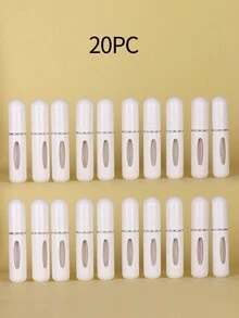 5/10/20/50pcs 5ml Plastic Bottom Refillable Perfume Bottle - Portable Spray Bottle For Refilling - Great Gift For Friends & Family - Ideal For Home, Bathroom Decoration & On-The-Go Travel
