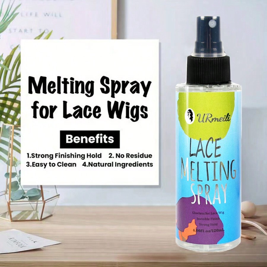 120ml Lace Melting And Holding Spray GlueLess Hair Adhesive For Wigs