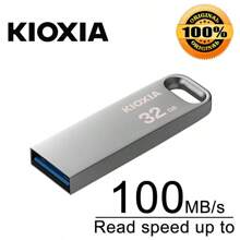 KIOXIA-TransMemory USB閃存驅動器，筆式記憶棒，先前為U366型號，16GB，32GB，64GB，128GB，USB 3.2 Gen 1